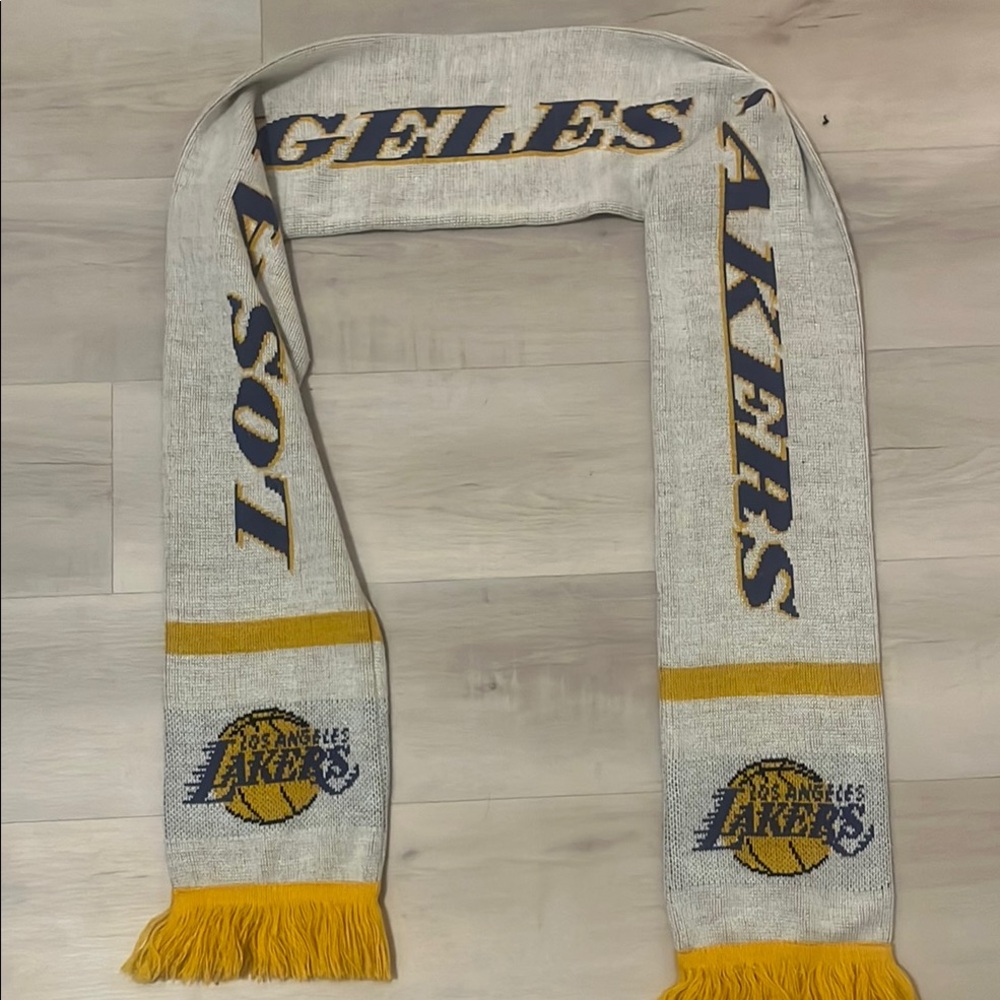Los Angeles Lakers Scarf from Christmas Day Game at Staples Center